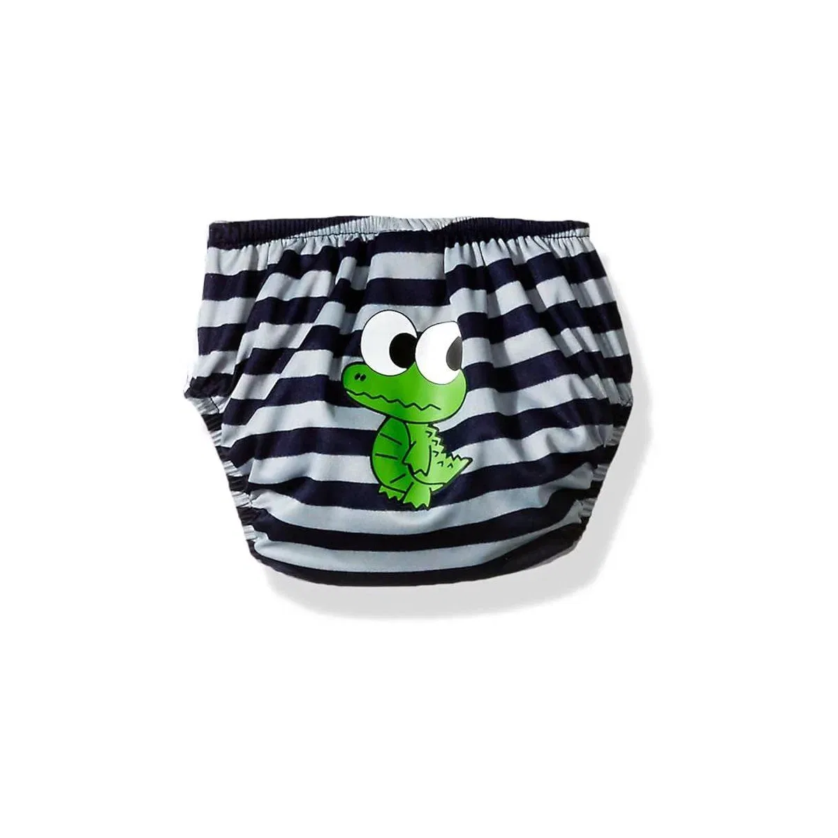 Детские многоразовые плавки для мальчиков с принтом KIKO & MAX, Alligator-Navy