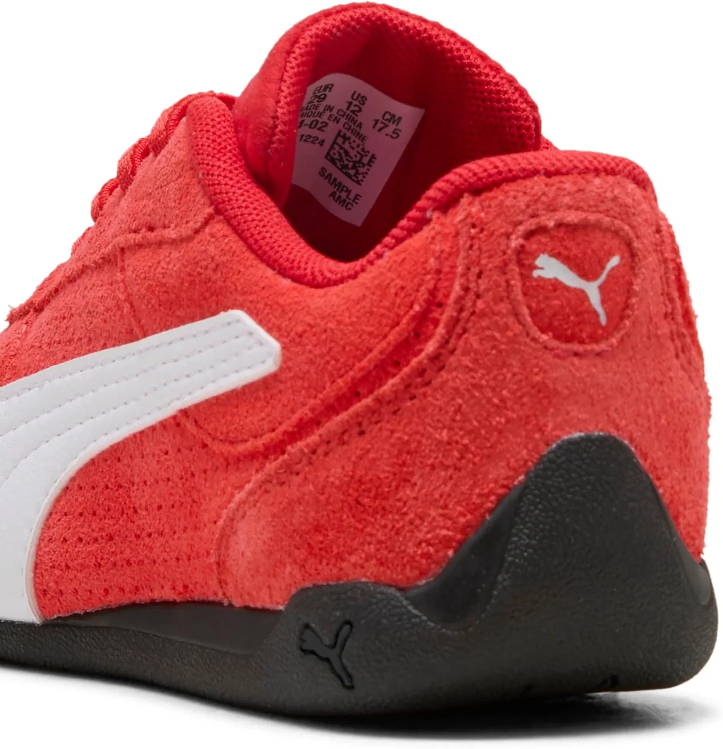Детские кроссовки с альтернативной застежкой Replicatch PUMA, Puma Red-Puma White — фото 3