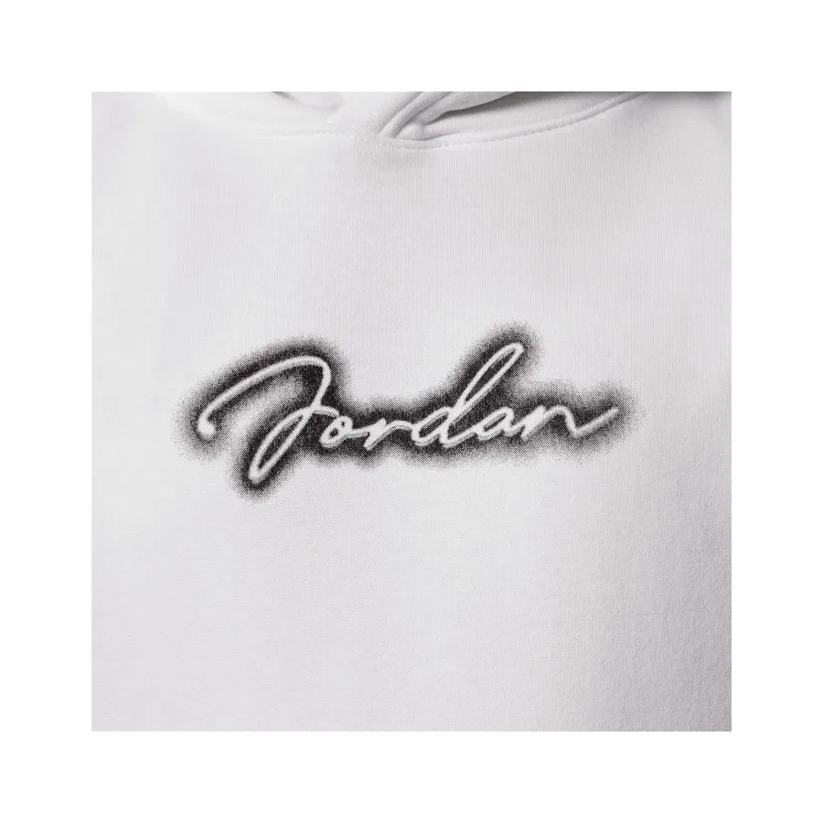 Детский свитшот Nike Jordan Mvp French Terry Hoodie, Черный — фото 4