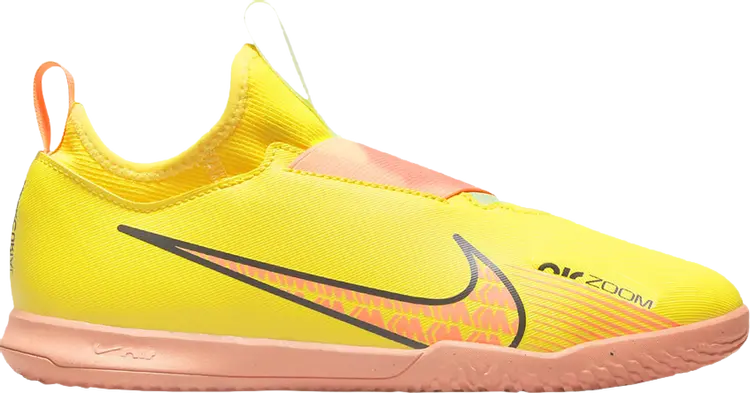 Кроссовки Nike Zoom Mercurial Vapor 15 Academy IC GS 'Lucent Pack', желтый — фото 2