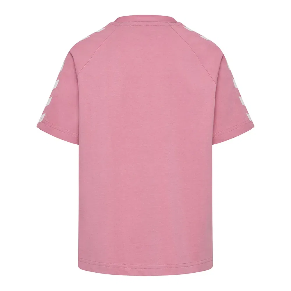 Футболка свободного кроя Archive Loose short sleeve Hummel, розовый — фото 2