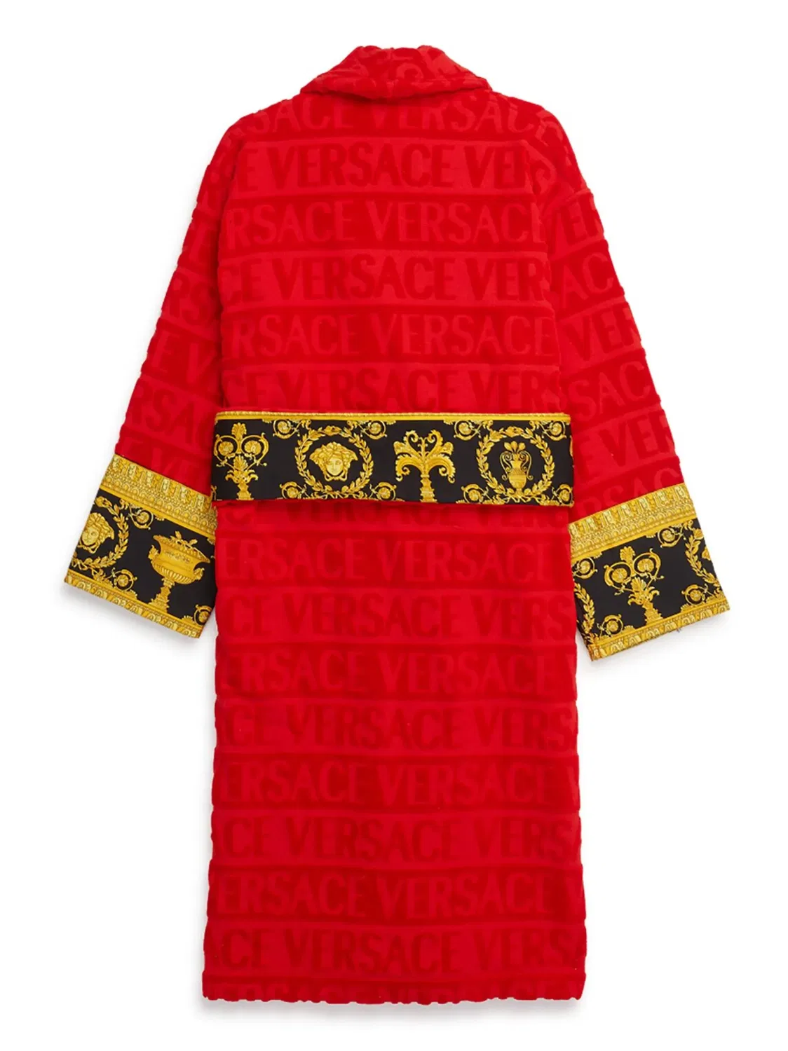 Versace Халат I Love Baroque красный — фото 3