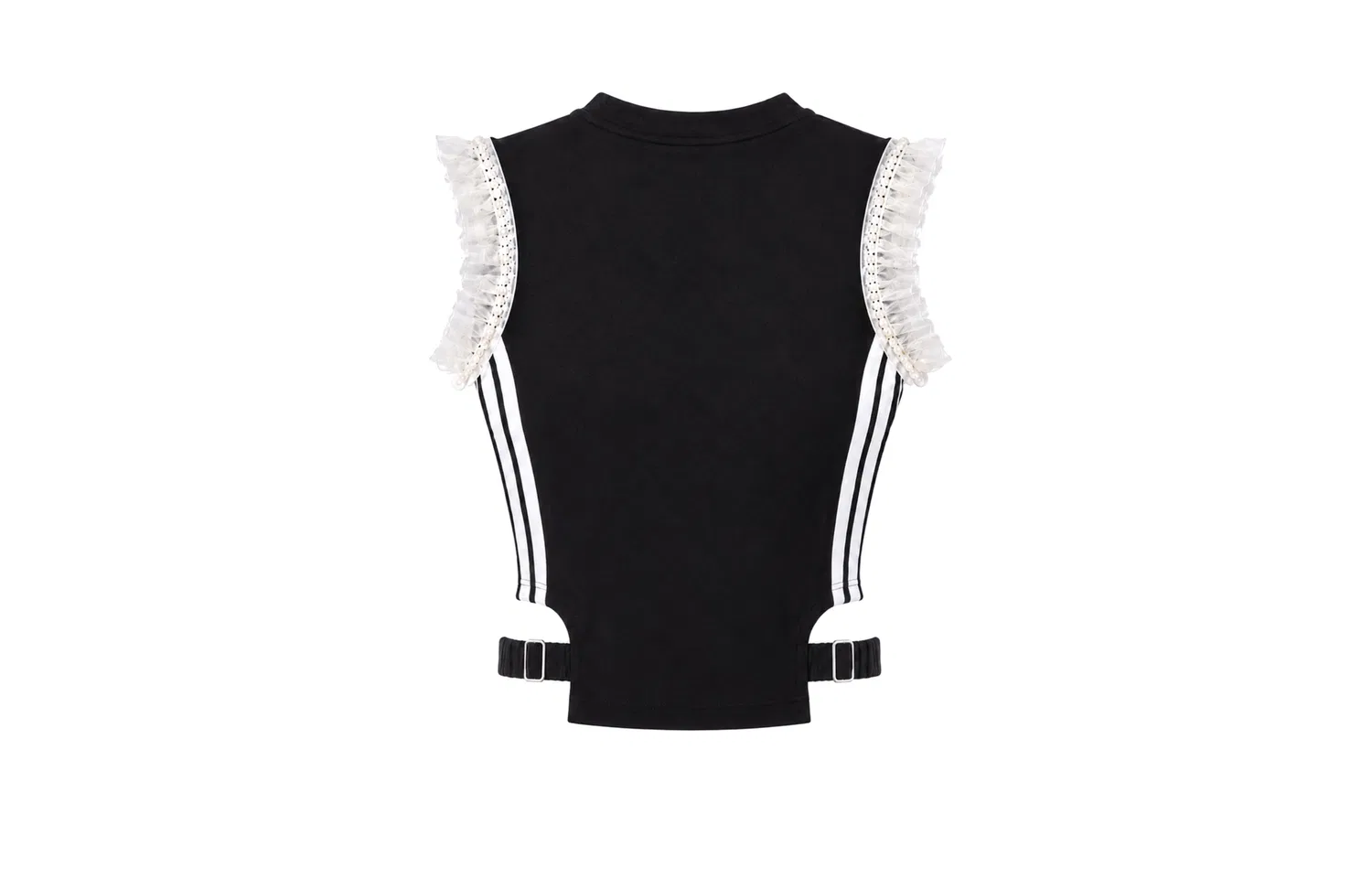 Футболка, Pearlescent Sheer Curtain-Black, Adidas — фото 3