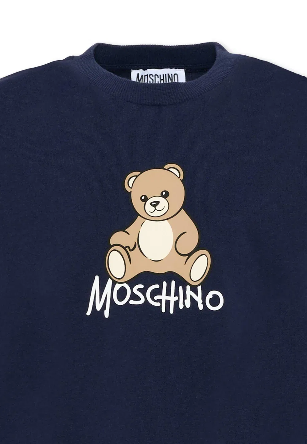 Футболка унисекс - футболка с принтом Moschino, Blue — фото 3