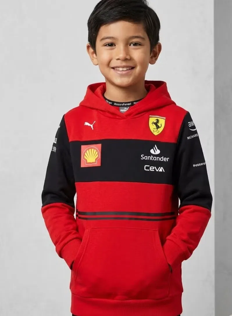Толстовка с капюшоном Scuderia Ferrari, красный