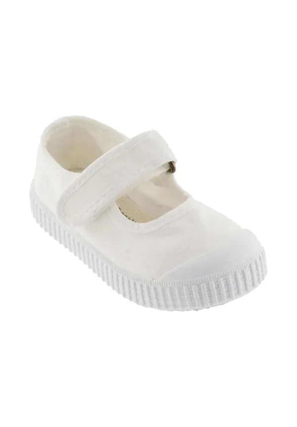 Пинетки хлопковые Tela tinta drec, Victoria Shoes, Bianco, белый — фото 2