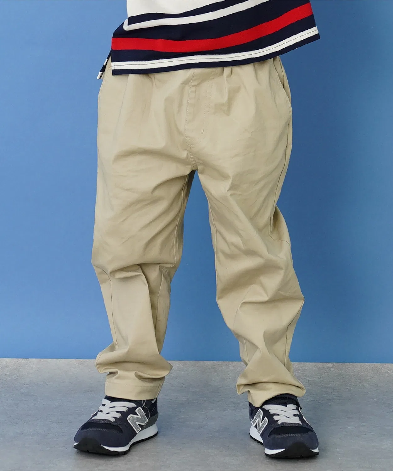 Детские брюки-шеф с утяжкой and D. petit main, Beige