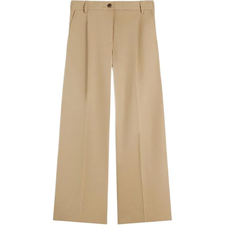 Женские брюки свободного кроя Wide Leg Tommy Hilfiger, Camel
