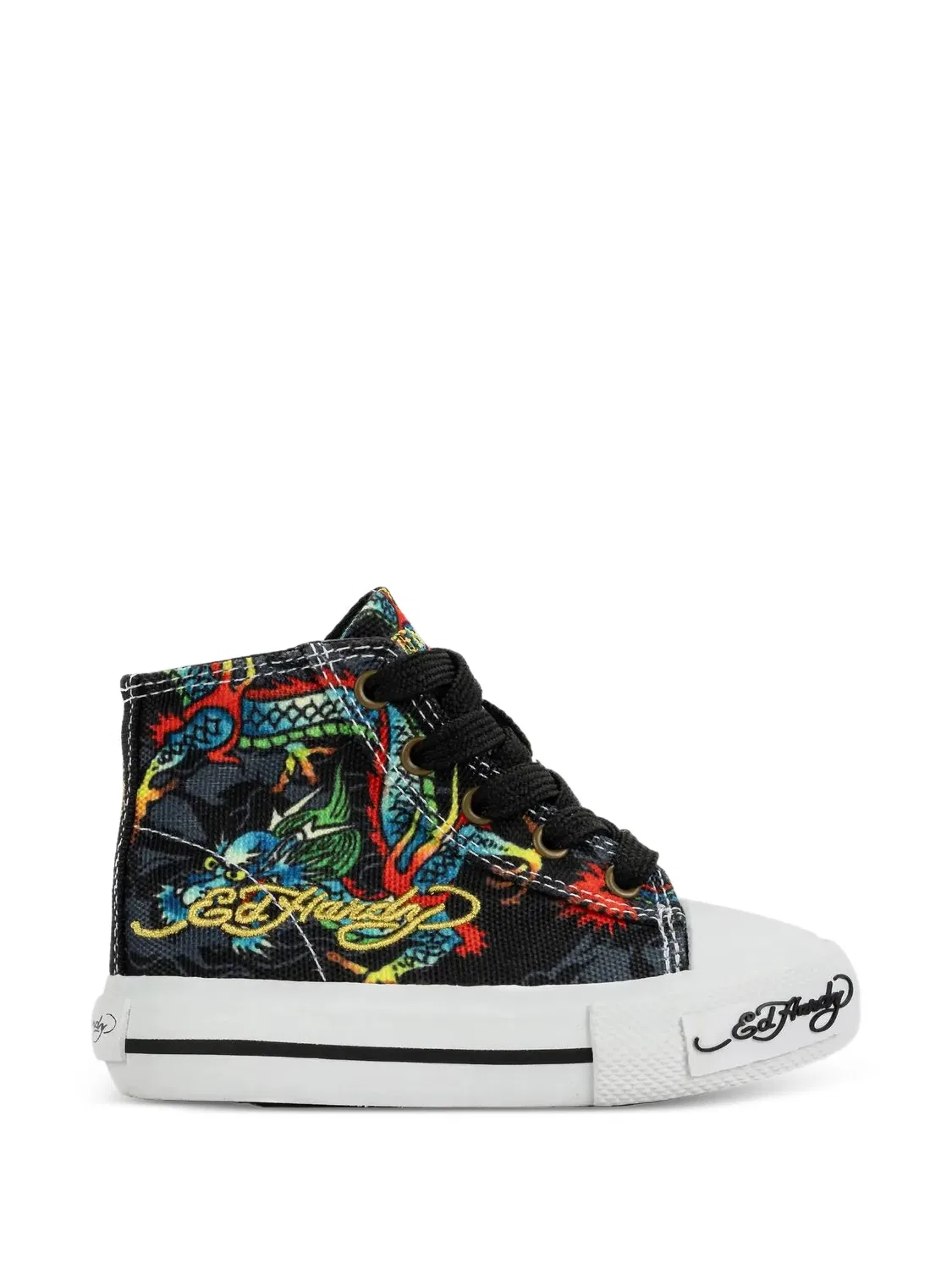 Высокие кроссовки Dragon Tattoo Ed Hardy, черный