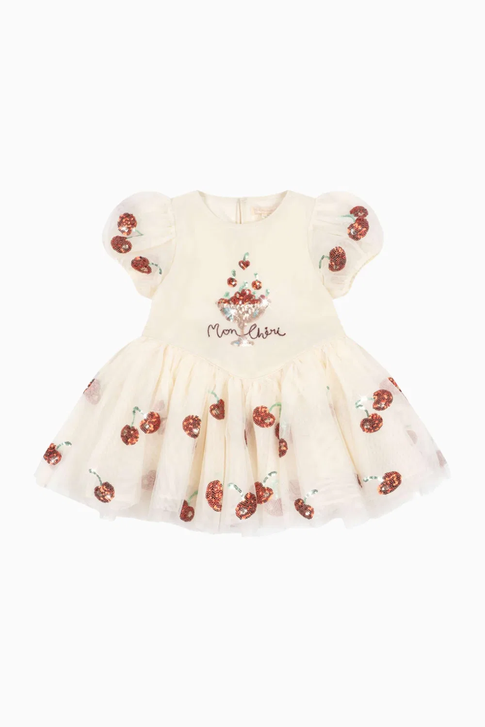 Платье с отделкой Heartlily Konges Sløjd