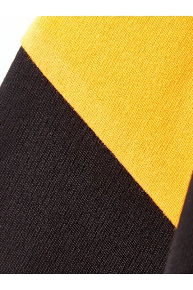 Детское худи для девочек с принтом Galatasaray Kids Sweatshirt C252077 Gsstore, Yellow/Black — фото 4