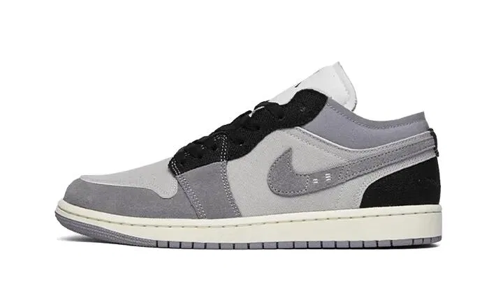 Детские кроссовки с высоким качеством Jordan 1 Low Craft Cement Grey, Jordan, Bunt