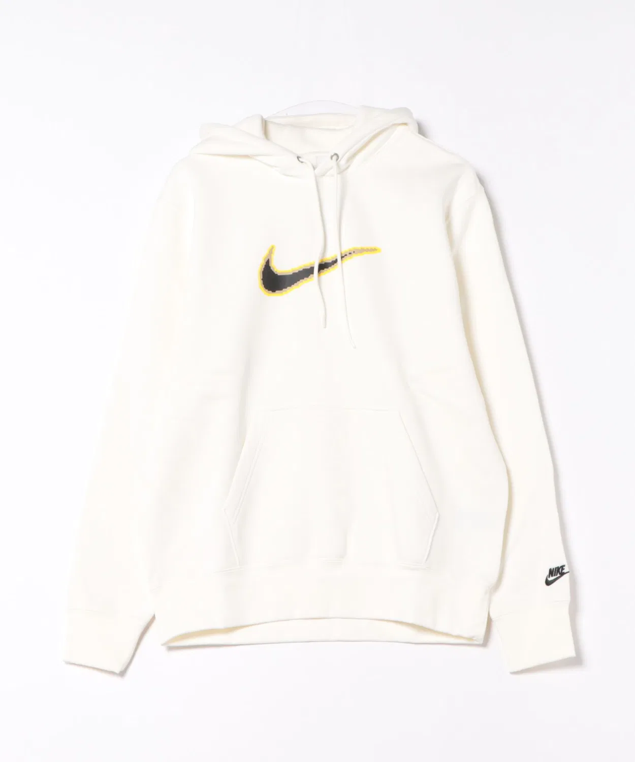 Мужской худи без принта с капюшоном, бренд NIKE, Белый