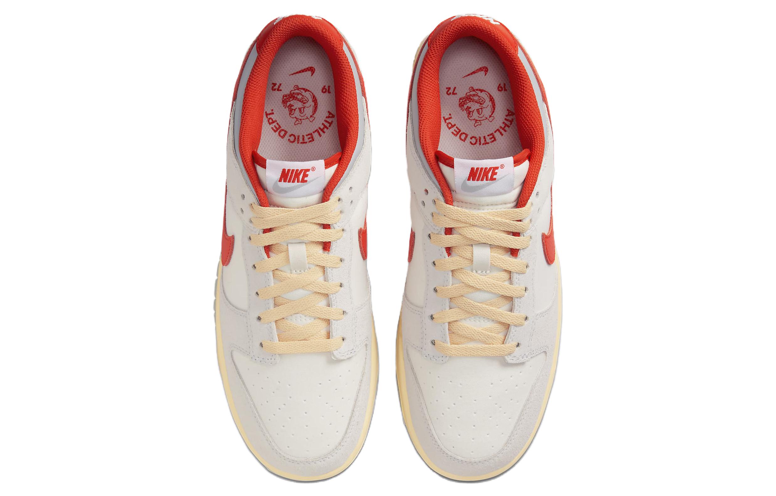 Кроссовки Nike Air Dunk 85, светло-серый/красный — фото 4