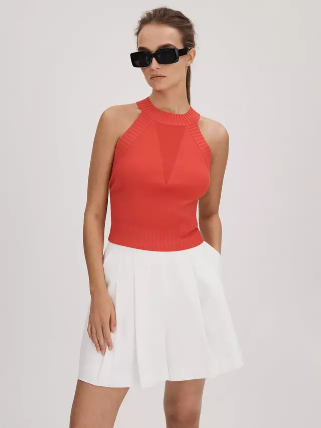 

Топ FLORERE Knitted, цвет deep/coral