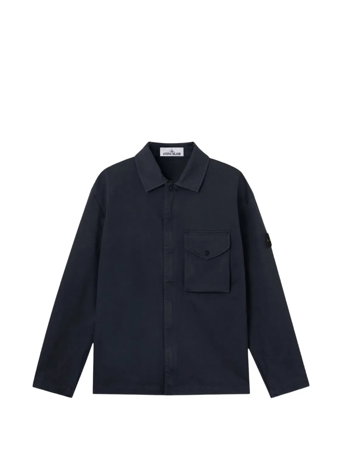 Stone Island Рубашечная куртка Compass синий
