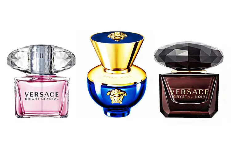 Женский набор пробников парфюма Crystal Diamond+Starry Night+Dylan, VERSACE, 5 мл*3