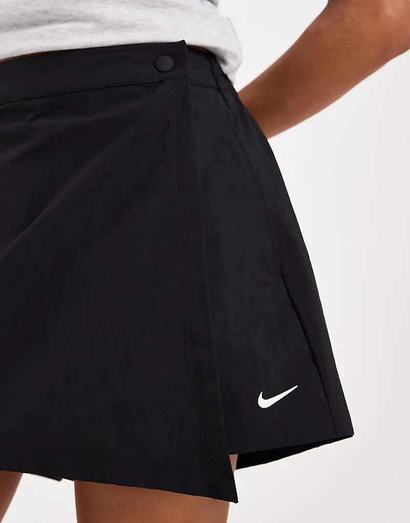 Юбка-шорты Nike Bubble Skort, черный — фото 4
