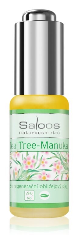 

Успокаивающее и регенерирующее масло для кожи с акне Saloos Bio Skin Oils Tea Tree & Manuka