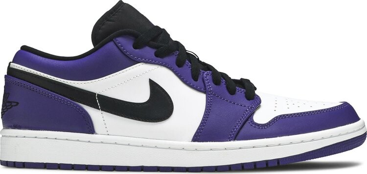 

Кроссовки Air Jordan 1 Low Court, бело-фиолетовый