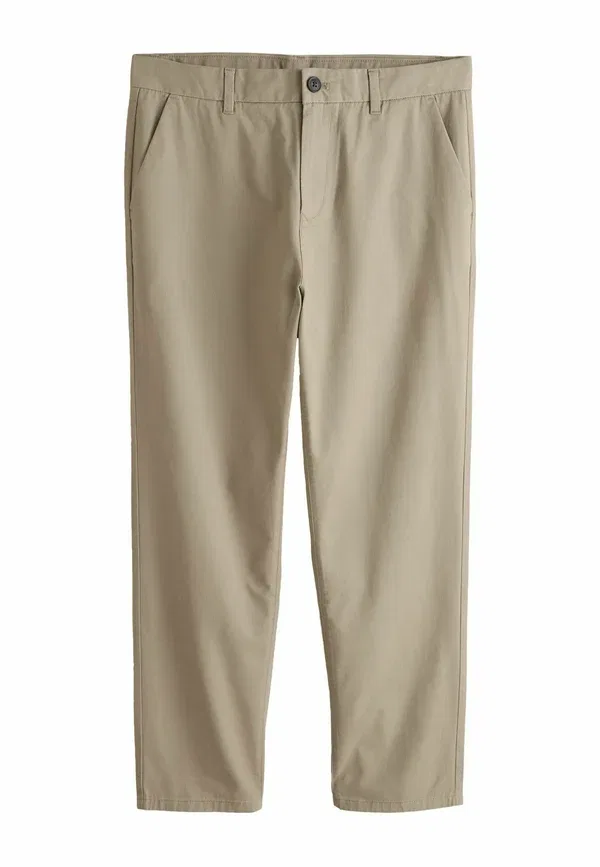 Брюки хлопковые, Regular fit, chinos Next, Stone, цвет stone