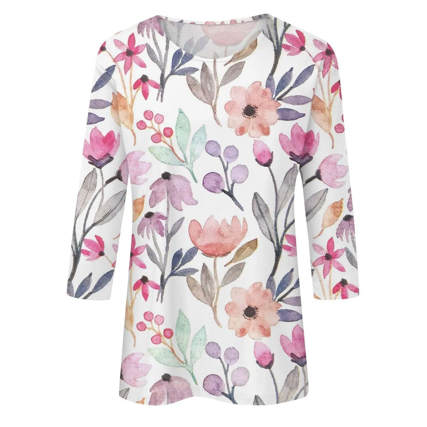 Женская туника с принтом Night Shirt, F-hot Pink — фото 3