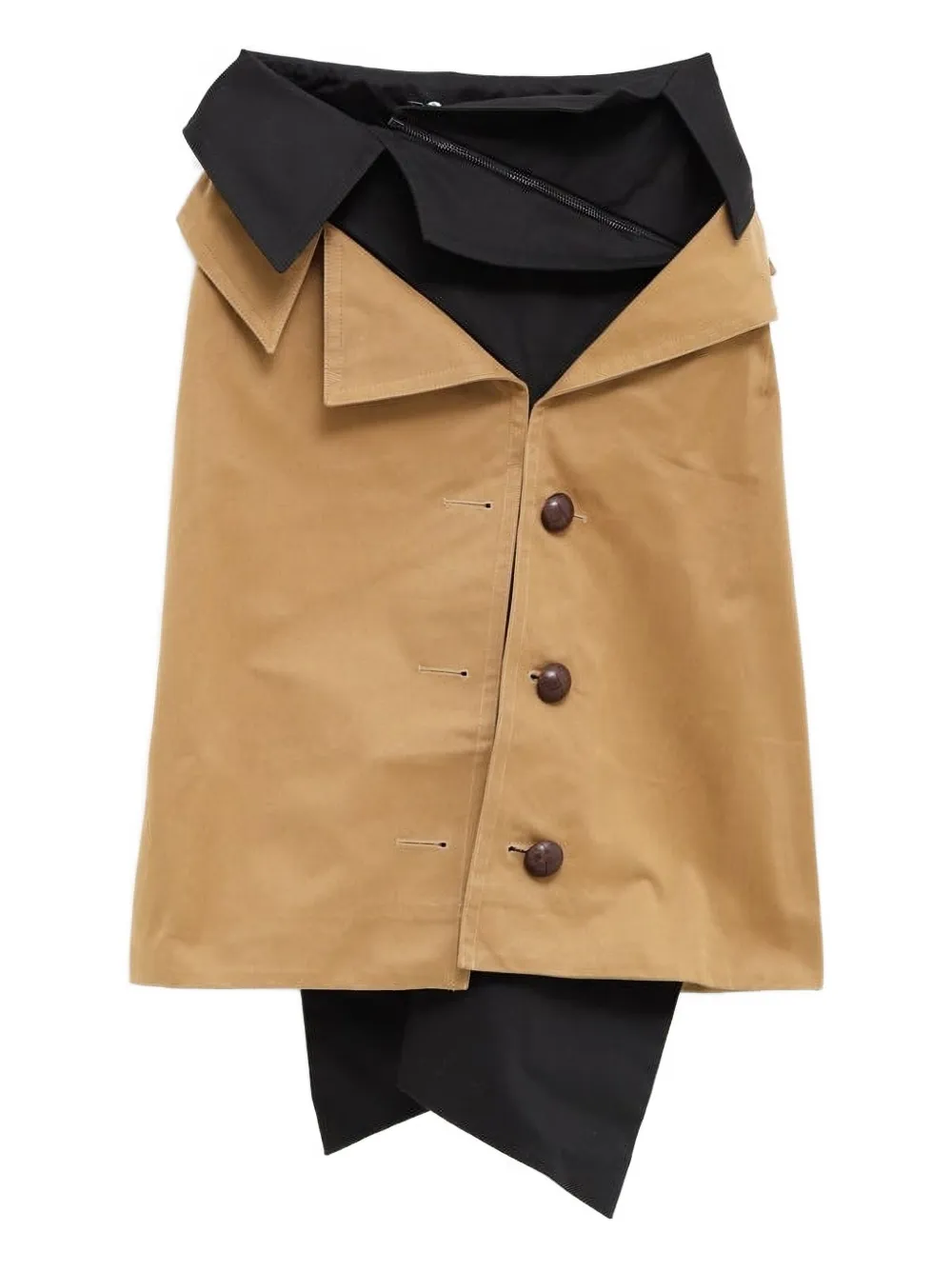 

Многослойная юбка миди August Barron, бежевый