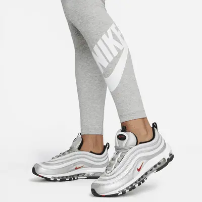 Леггинсы Nike Sportswear Classics, серый/белый — фото 4