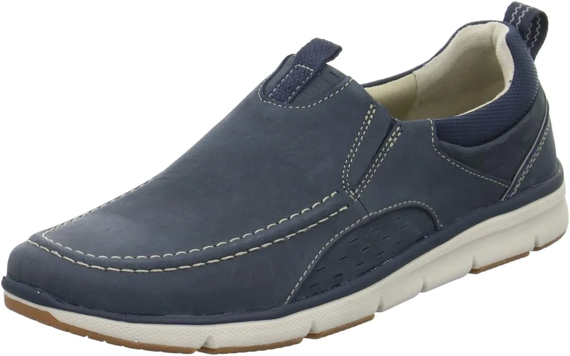 Туфли Clarks Shoes Orson Row, Blue Navy Nubuck