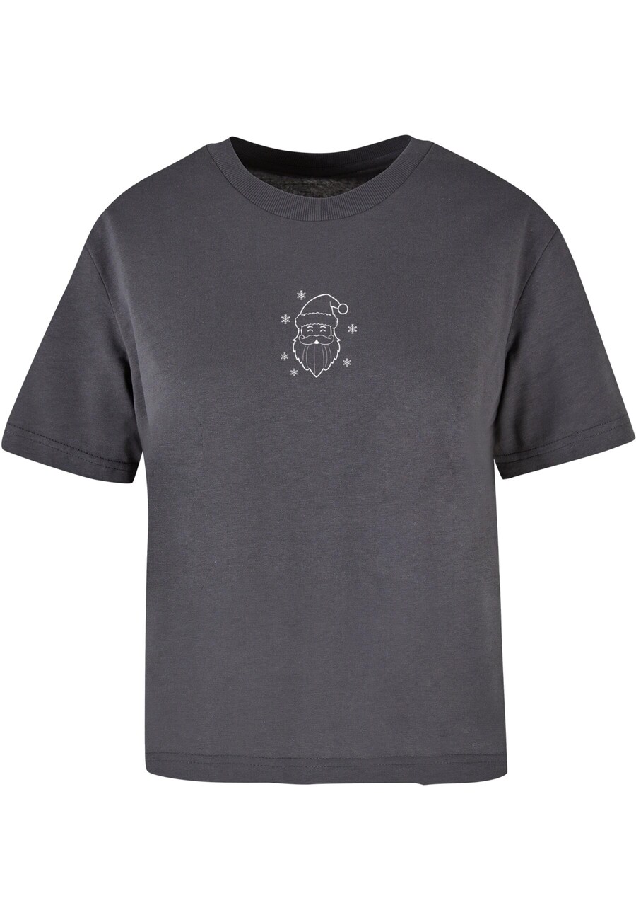 

Футболка Merchcode Shirt Christmas Santa, темно-серый