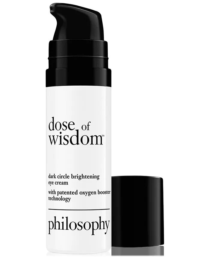 

Крем для глаз Dose Of Wisdom, осветляющий темные круги, 0,5 унции Philosophy