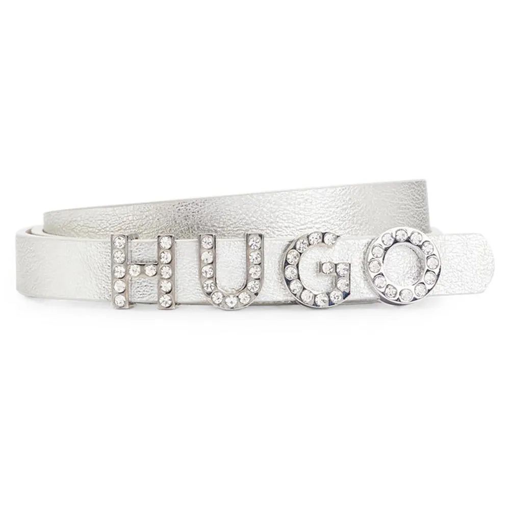 

Ремень HUGO Zula Sz15, серебряный