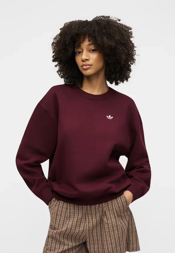 Свитшот Adidas Originals, бордовый — фото 4