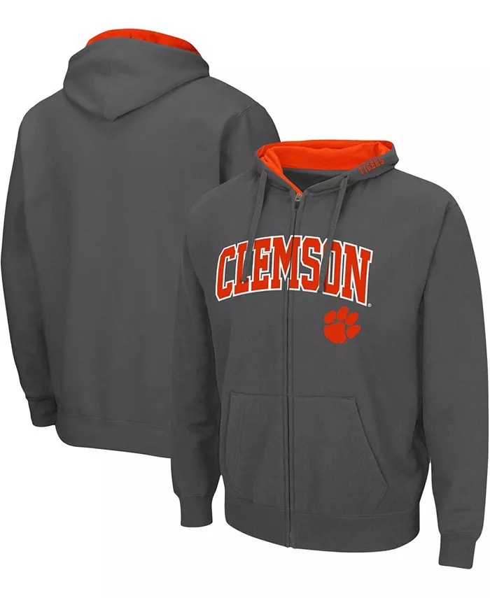 

Мужская толстовка Clemson Tigers с арочным логотипом 3.0 на молнии Colosseum, фиолетовый