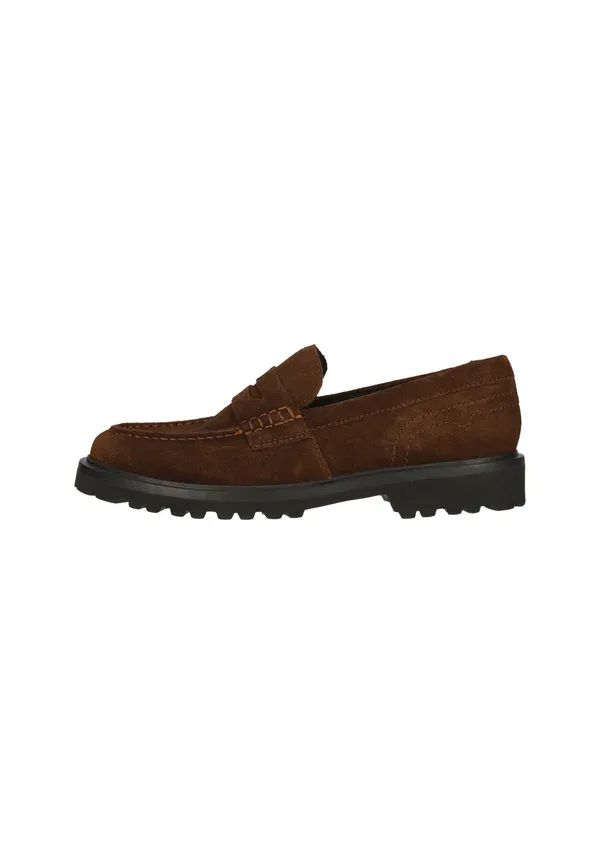 Мокасины Clarks Berwick, темно-коричневая замша