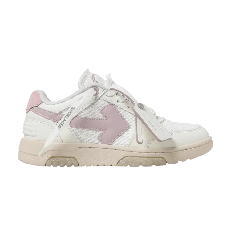 Кроссовки Off-White Wmns Out of Office Slim White Pink, белый