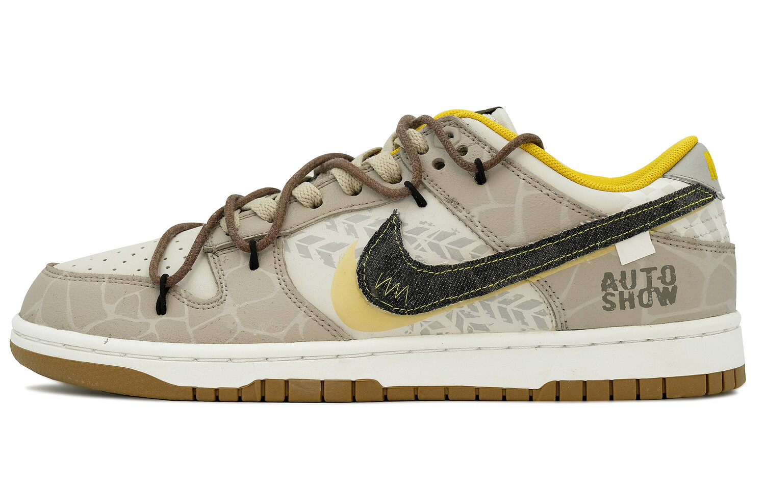 

Кроссовки для скейтбординга Dunk унисекс с низким верхом бежевого цвета Nike, Бежевый, Кроссовки для скейтбординга Dunk унисекс с низким верхом бежевого цвета Nike