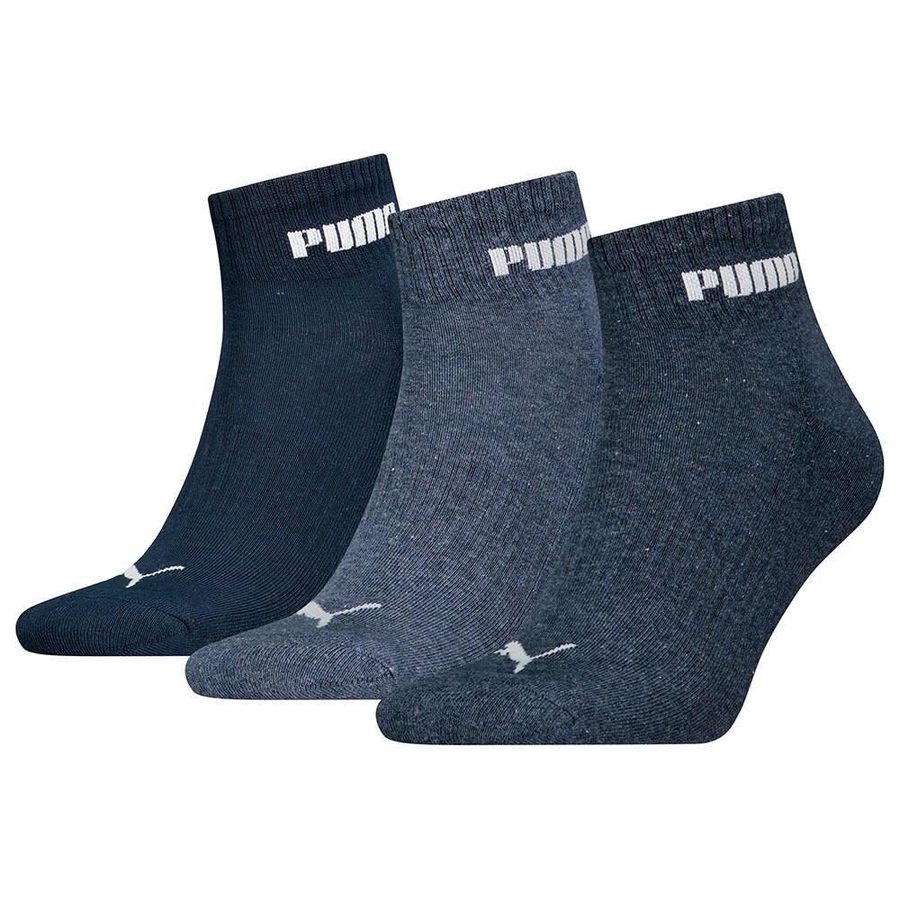 

Носки Puma New Generation Cushioned 3 Units Quarter short 3 шт, синий