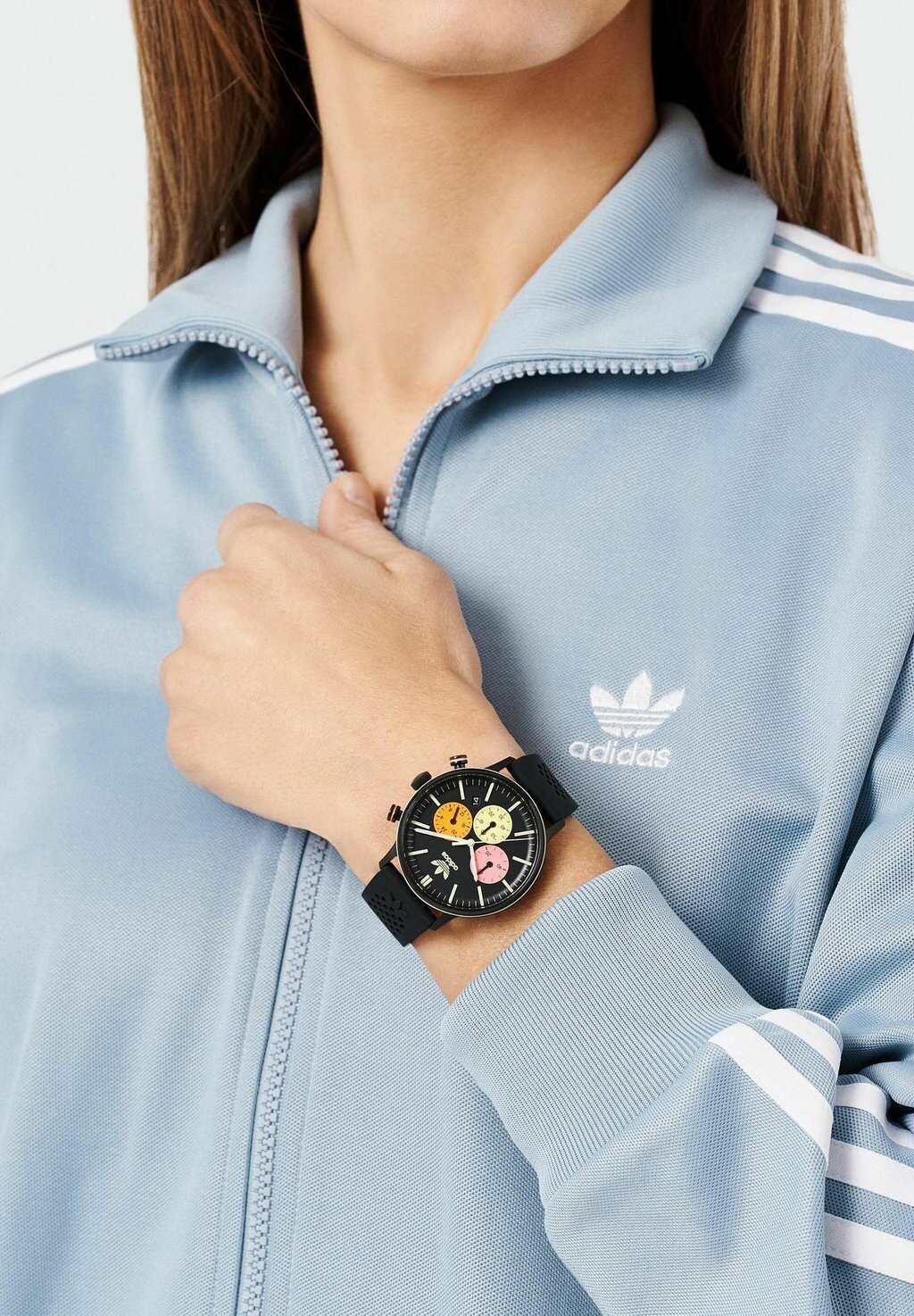 

Часы с хронографом UNISEX CODE ONE adidas Originals, черный