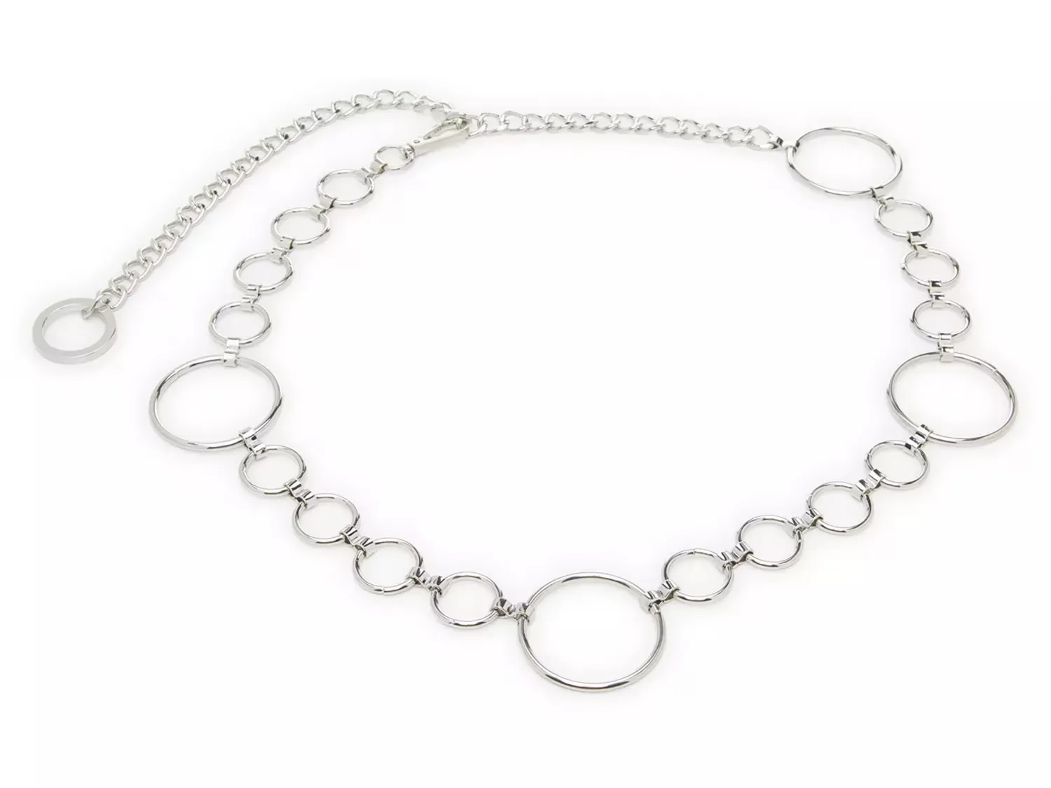 

Женский ремень Circle Chain Crown Vintage, Silver/Other