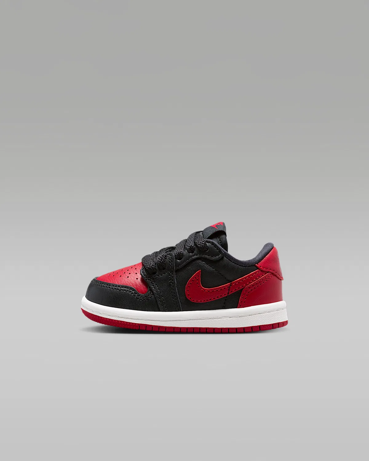 Детские кроссовки Jordan 1 Retro Low OG "Banned", Black/Varsity Red/Summit White/Black