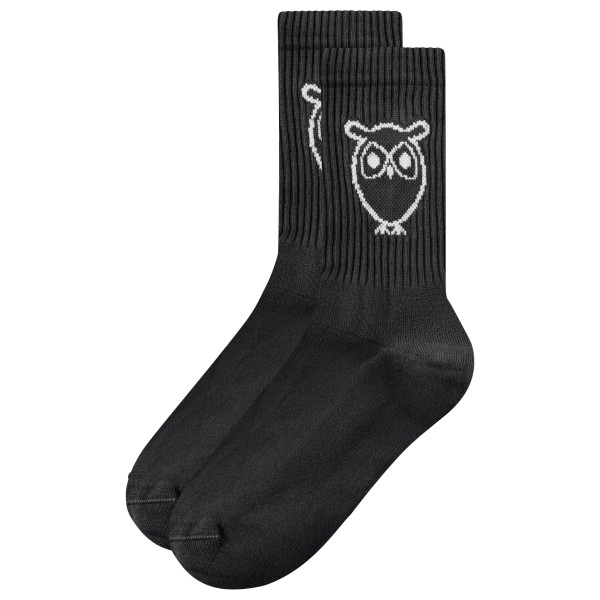 

2 пары теннисных носков - многофункциональные носки Knowledgecotton Apparel, черный