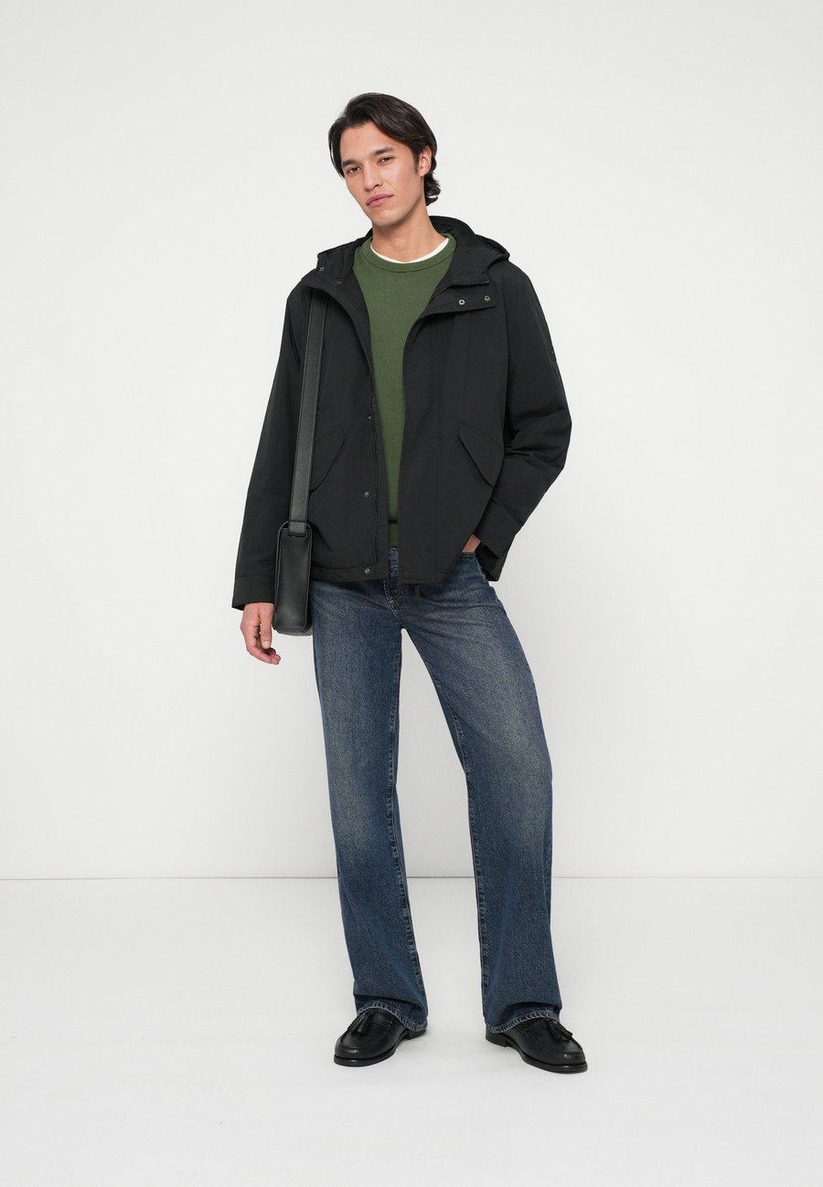 Куртка Tommy Hilfiger PACKABLE HOODED JACKET, Black — фото 2