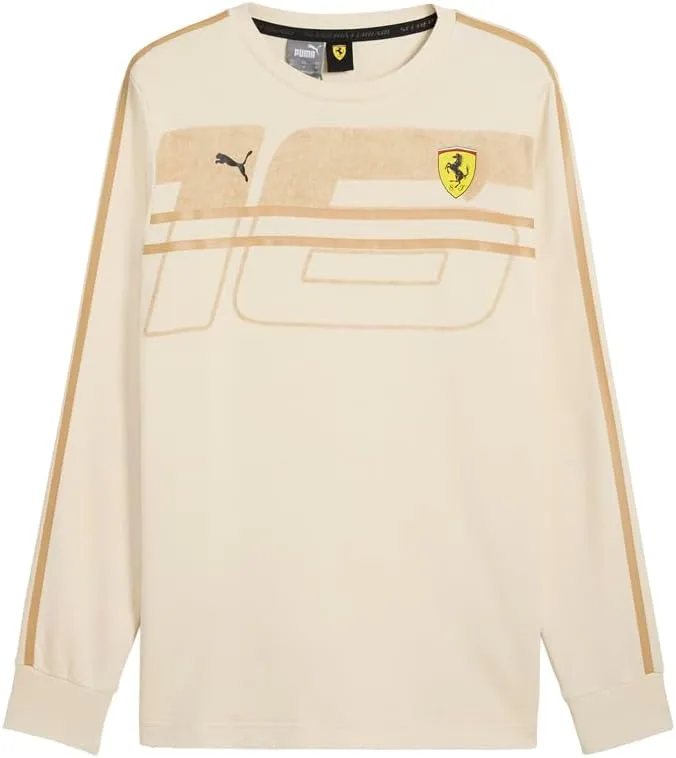 

PUMA Scuderia Ferrari Race Desert Sun Las Vegas свитшот с круглым вырезом - Off White