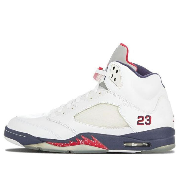 

Кроссовки 5 ретро Air Jordan, белый