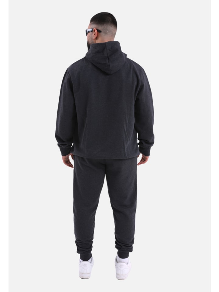 

Толстовка COFI 1453 Basic Hoodie + HosePremium Herren Jogginganzug Anthrazit M, антрацит