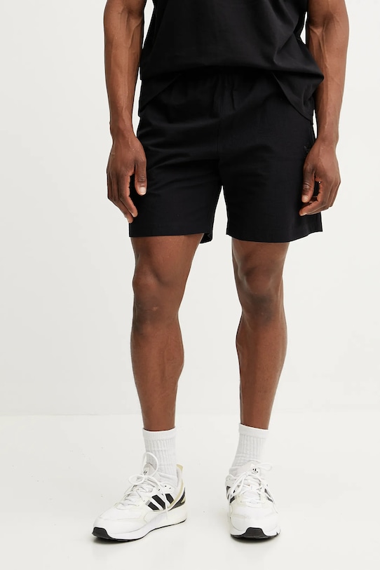 

Хлопковые шорты Essential Adidas Originals, черный