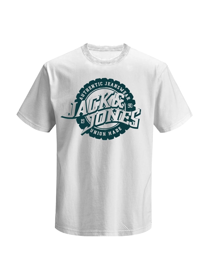 

Jack and Jones Футболка JPRBLUBARON SS Tee FST белого цвета, Белый, Jack and Jones Футболка JPRBLUBARON SS Tee FST белого цвета