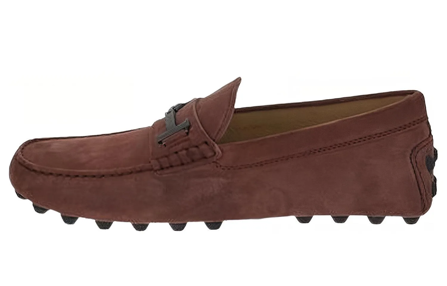 Лоферы Gommino Double-T из замши TOD'S, Original Shoe Box Included