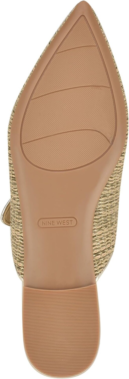 Туфли на плоской подошве Nine West Barbra, цвет Light Natural Multi — фото 3
